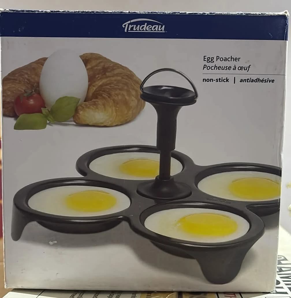 Trudeau Non-Stick Egg Poacher