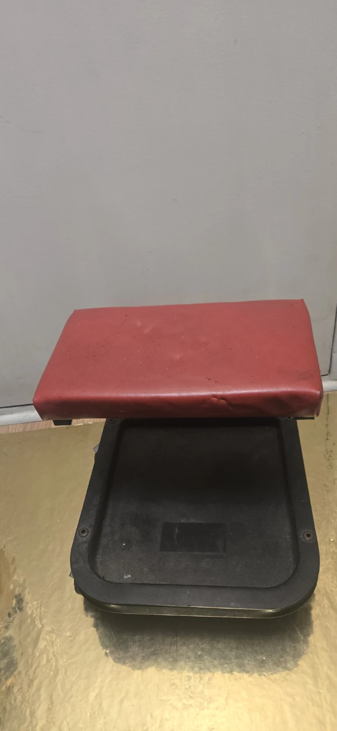 Red Padded Foot Rest