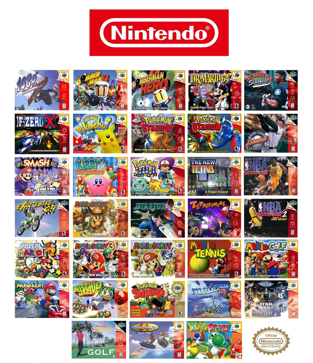 I am looking for some Nintendo 64 games