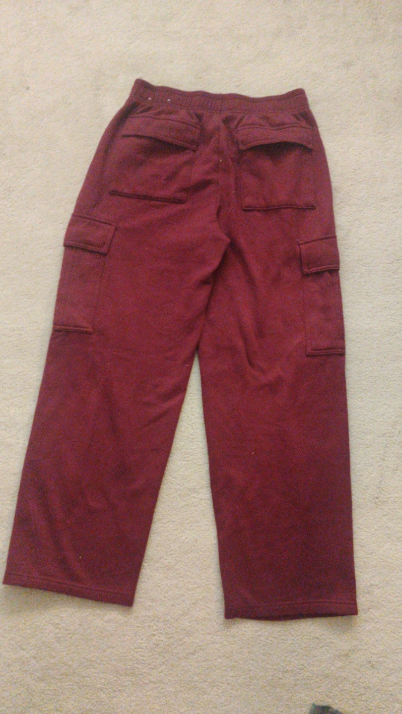 Bluenotes Maroon Cargo Sweatpants - photo 3