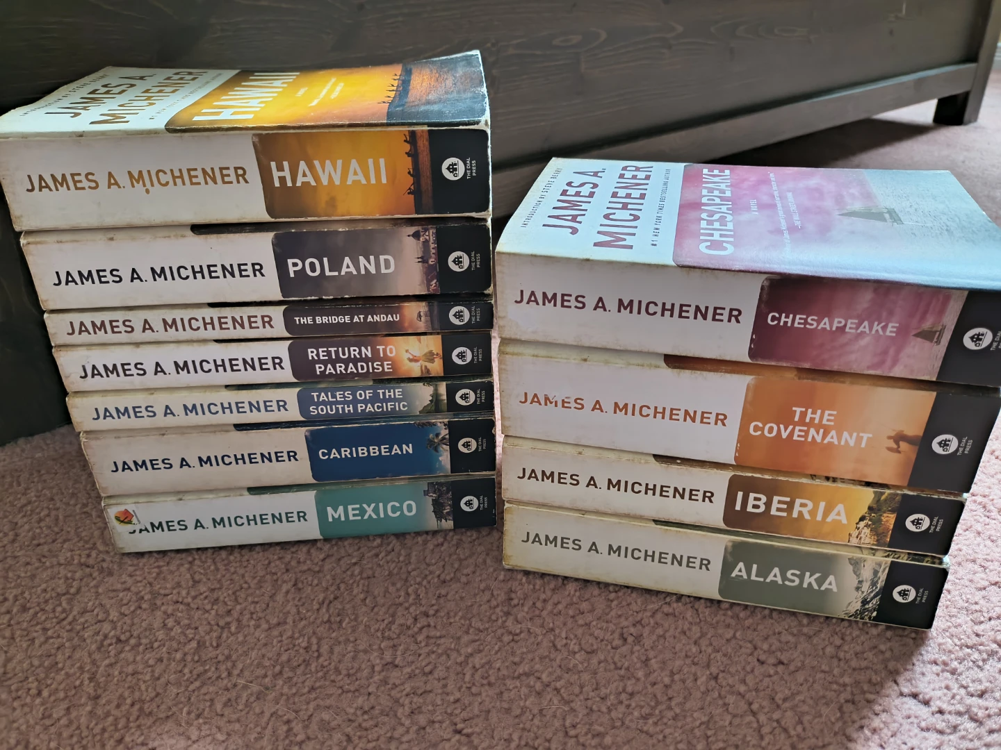 Collection of James A. Michener Novels