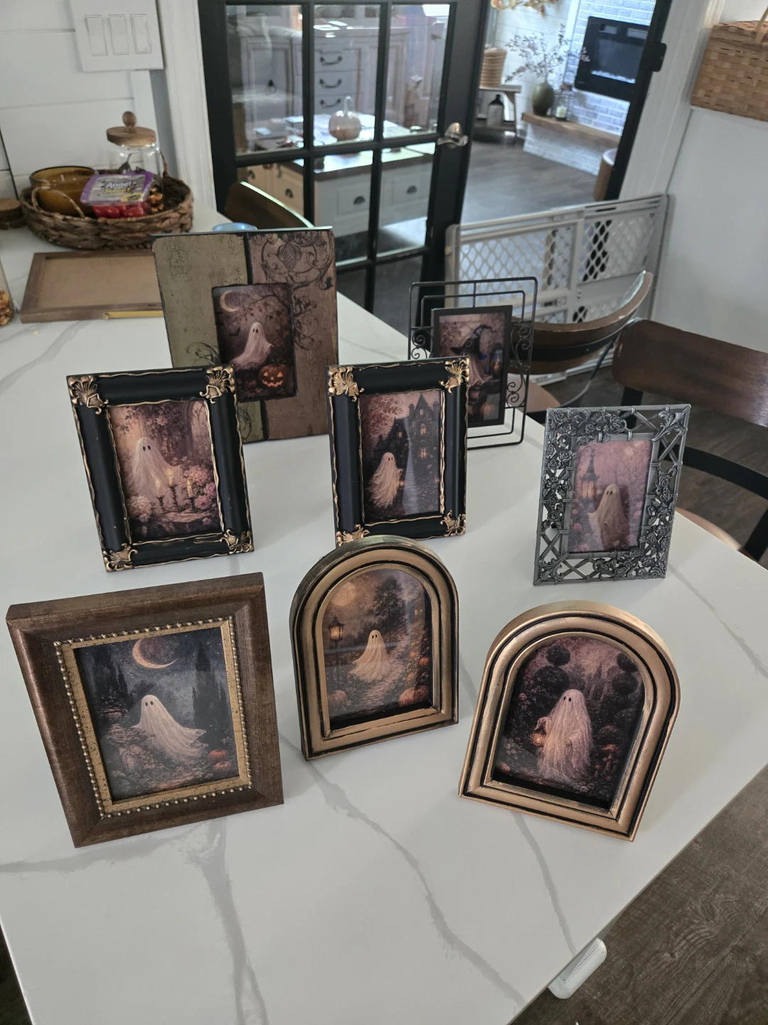 Halloween Ghost Picture Frame