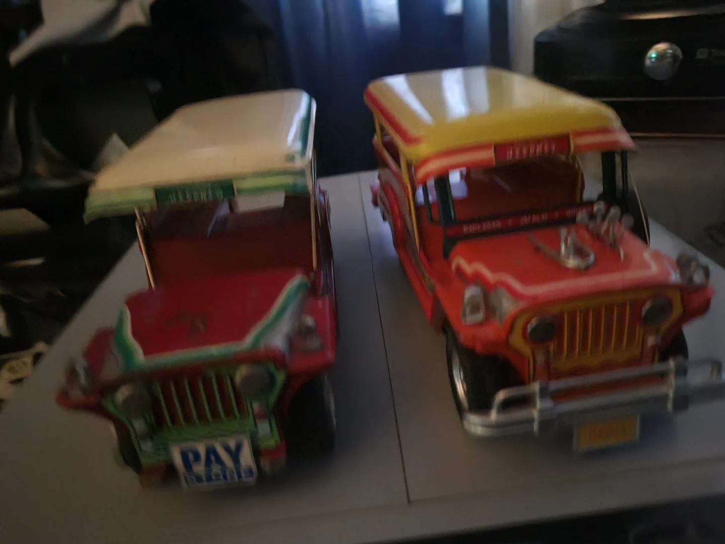 Tin Toy Jeepney 2-Piece Set