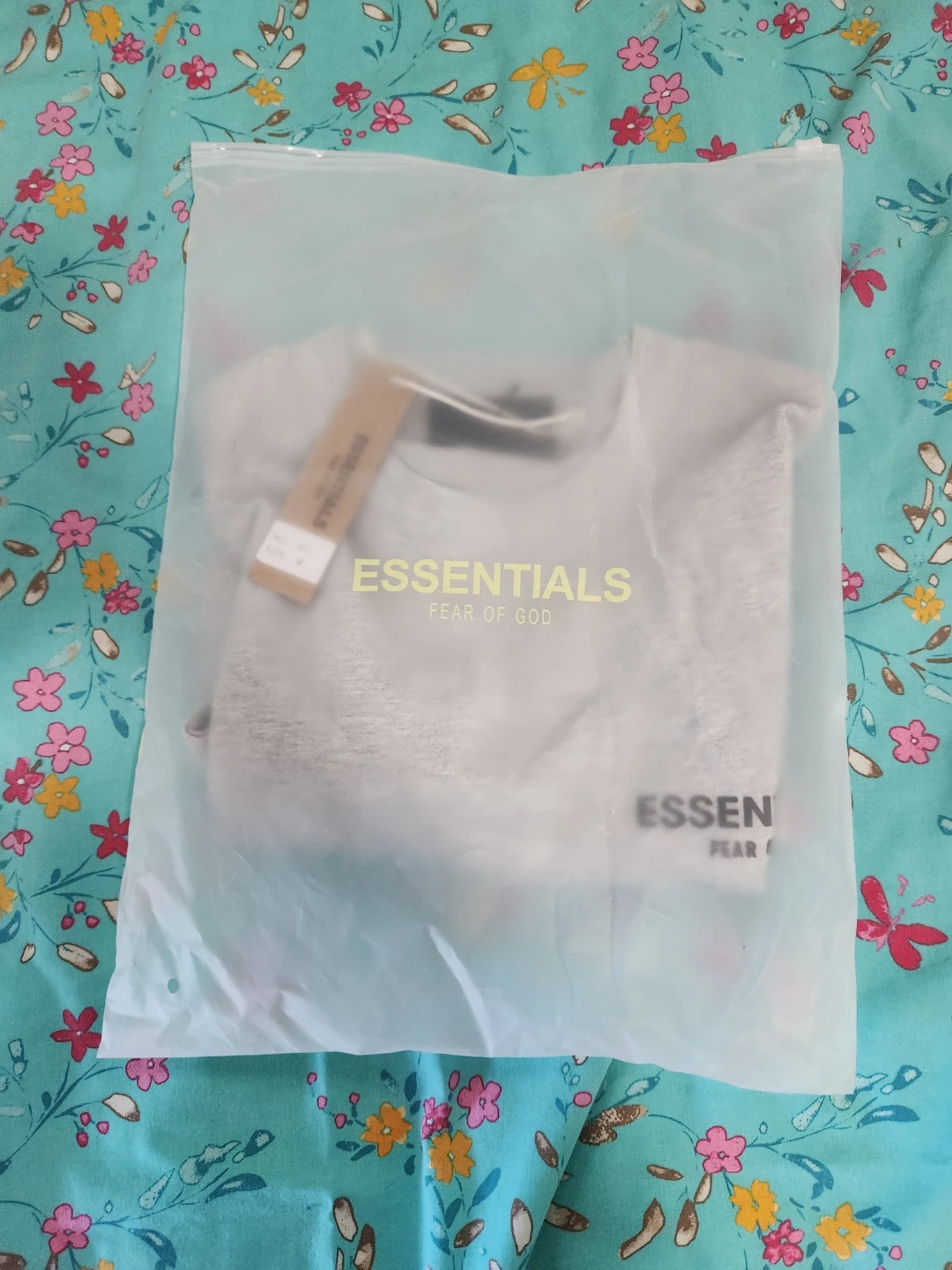 Fear of God Essentials T-Shirt - Light Grey - Size M - photo 4