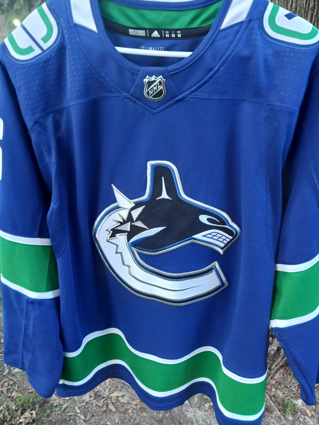Adidas Vancouver Canucks Boeser Jersey Size 52 - photo 2
