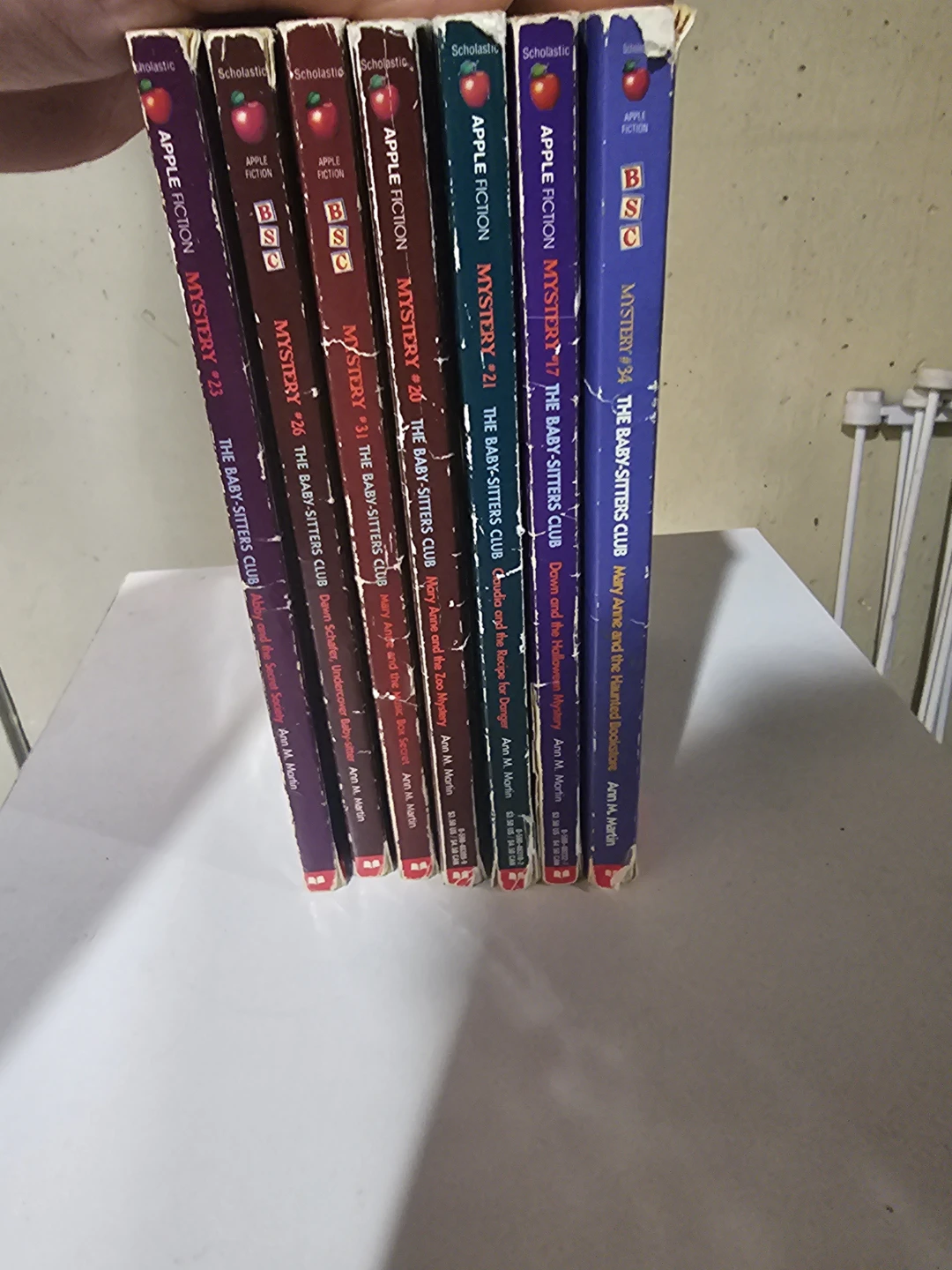 7 Baby-Sitters Club Mystery Books