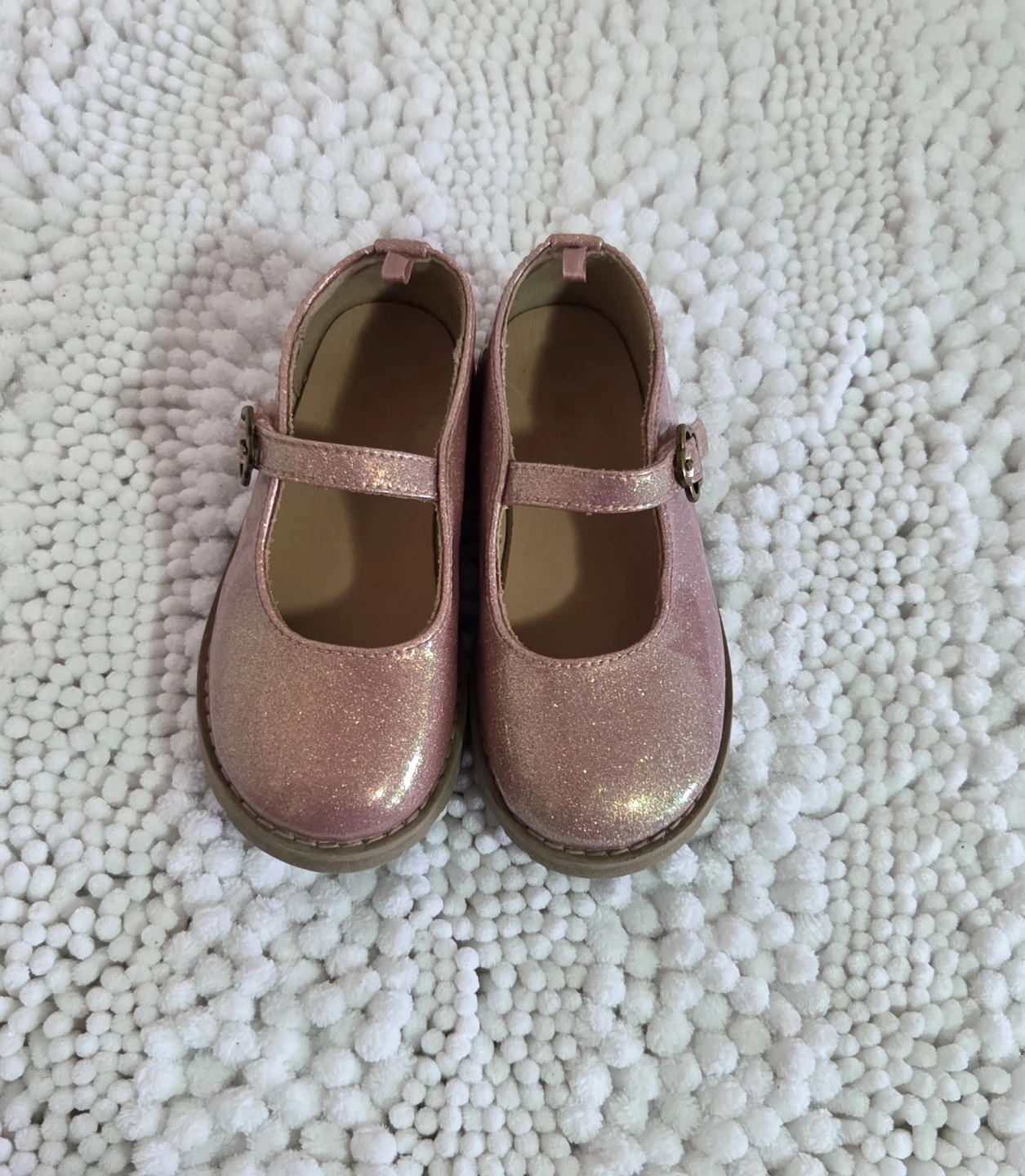 Pink Glitter Mary Jane Shoes - photo 3