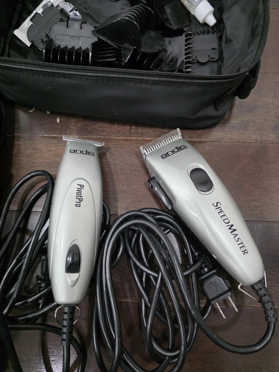 Andis PivotPro and SpeedMaster hair clipper set