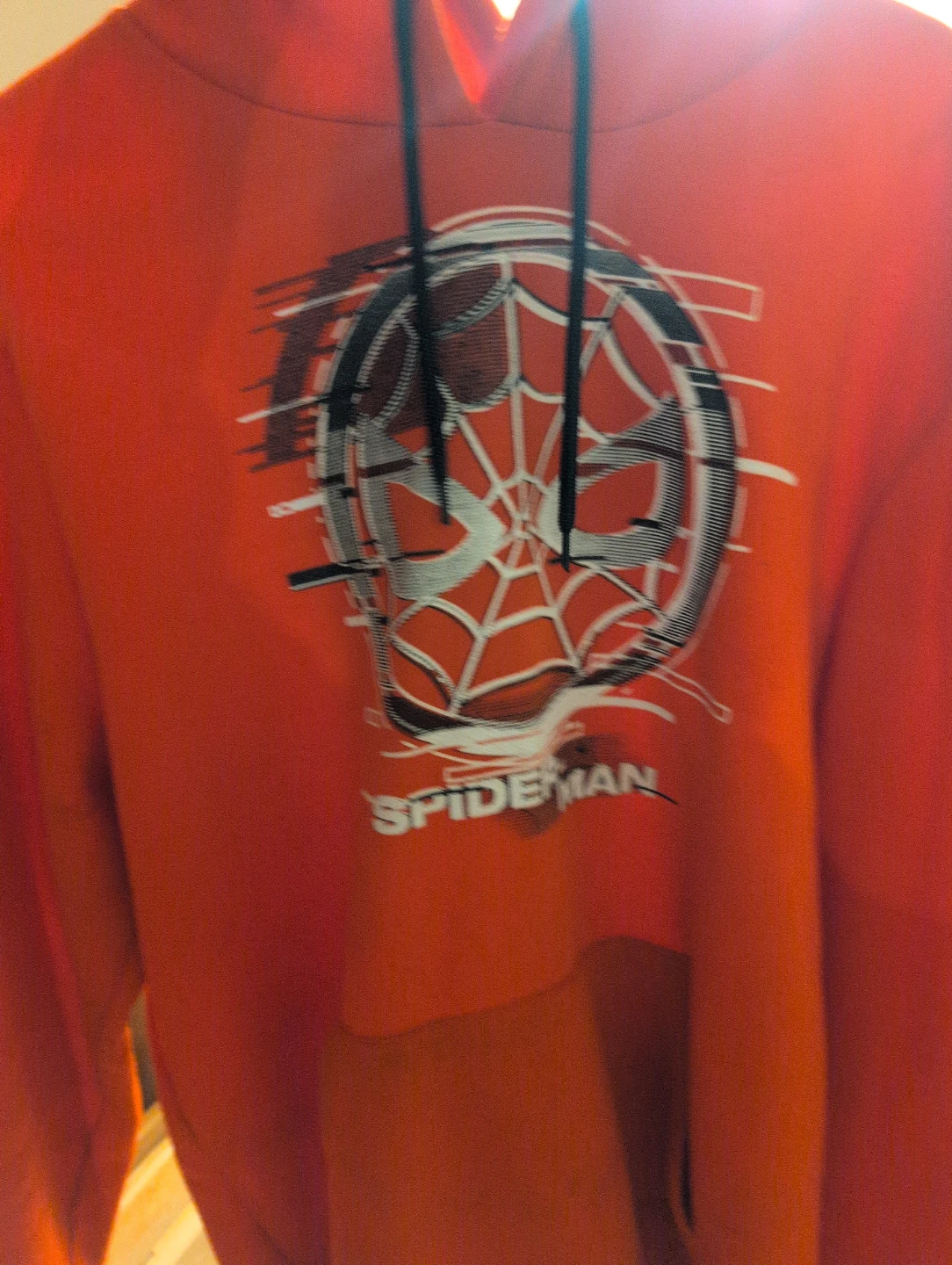 Spider-Man Orange Hoodie