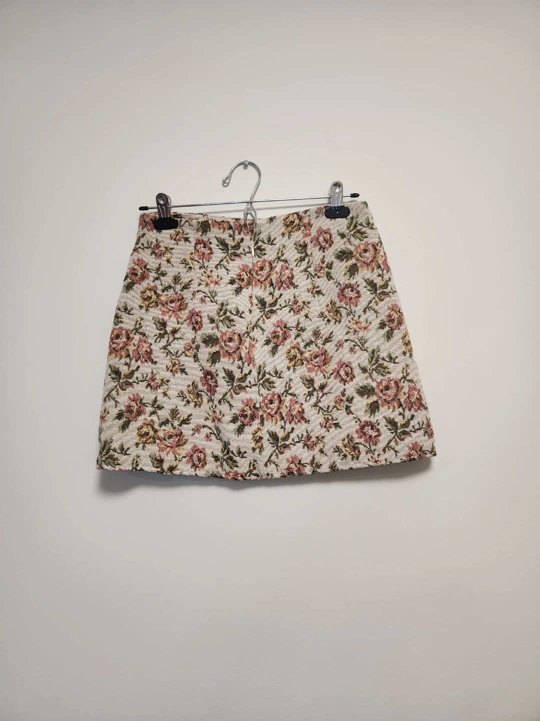 Floral Tapestry Mini Skirt - photo 2