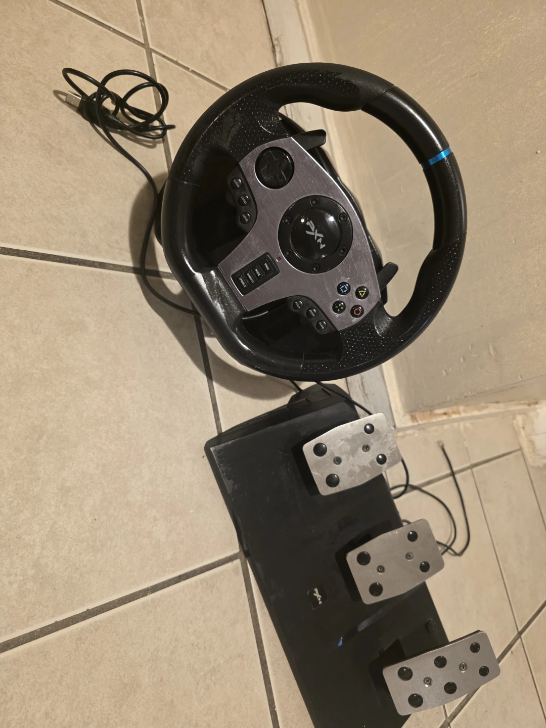 PXN Gaming Steering Wheel and Pedal Set - photo 3