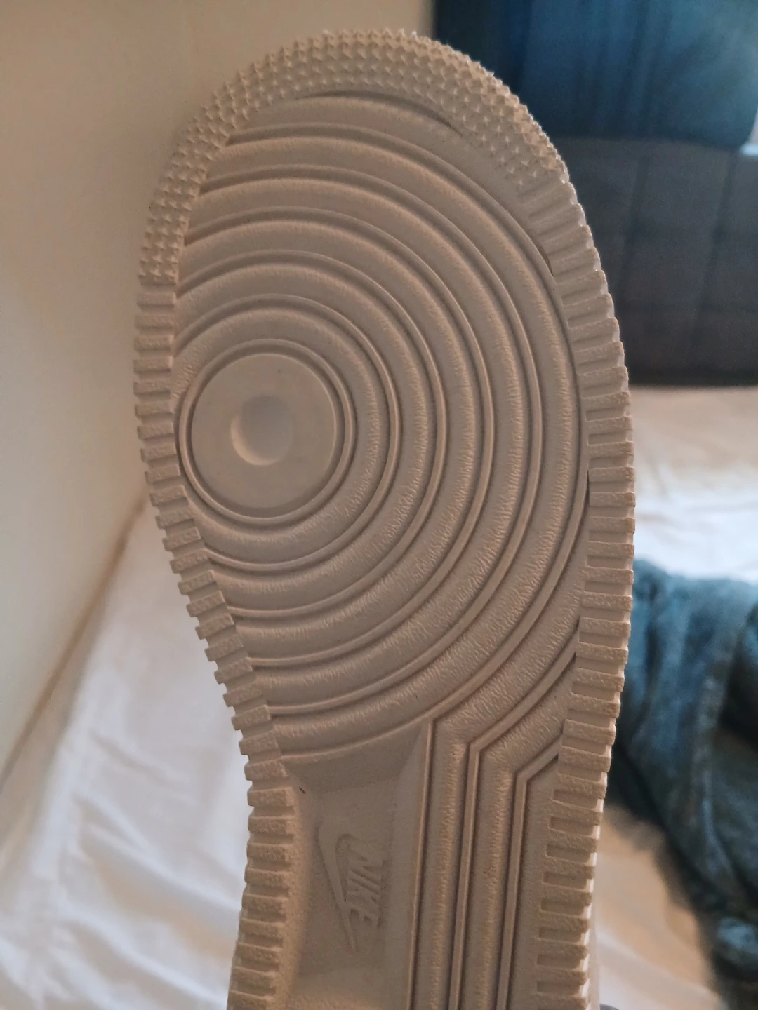 Nike Air Force 1 White Sneakers - photo 3