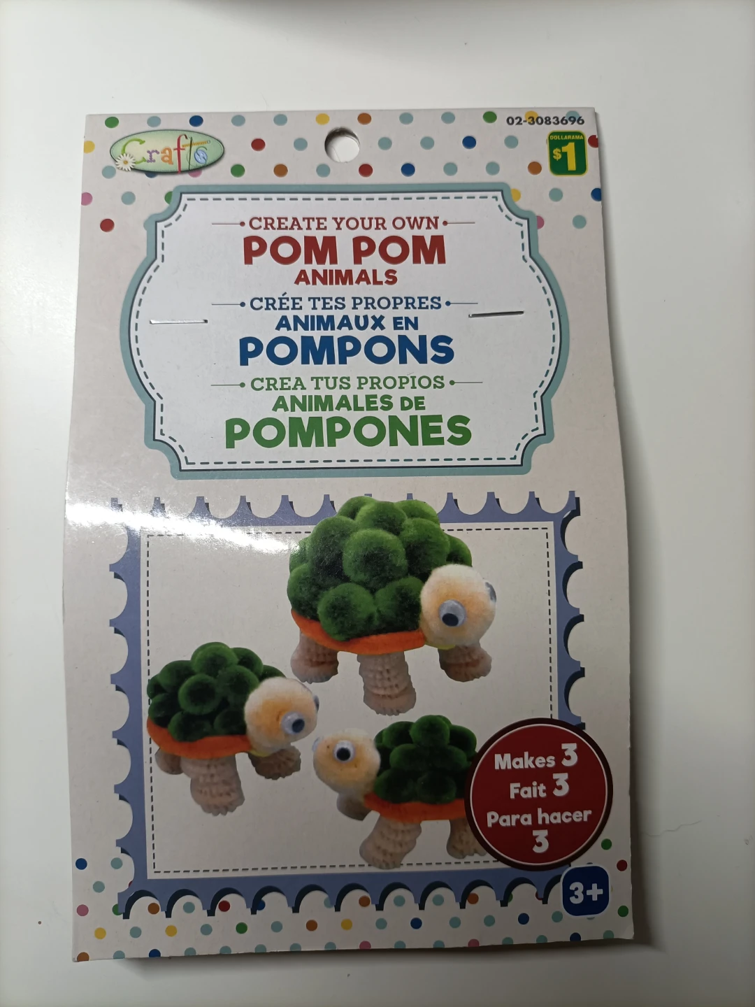 🏈Crafts Create Your Own Pom Pom Animals