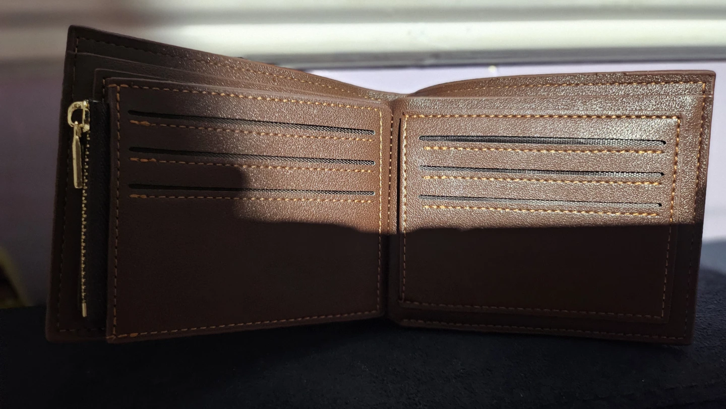 DEABOLAR Brown Bifold Wallet - photo 3