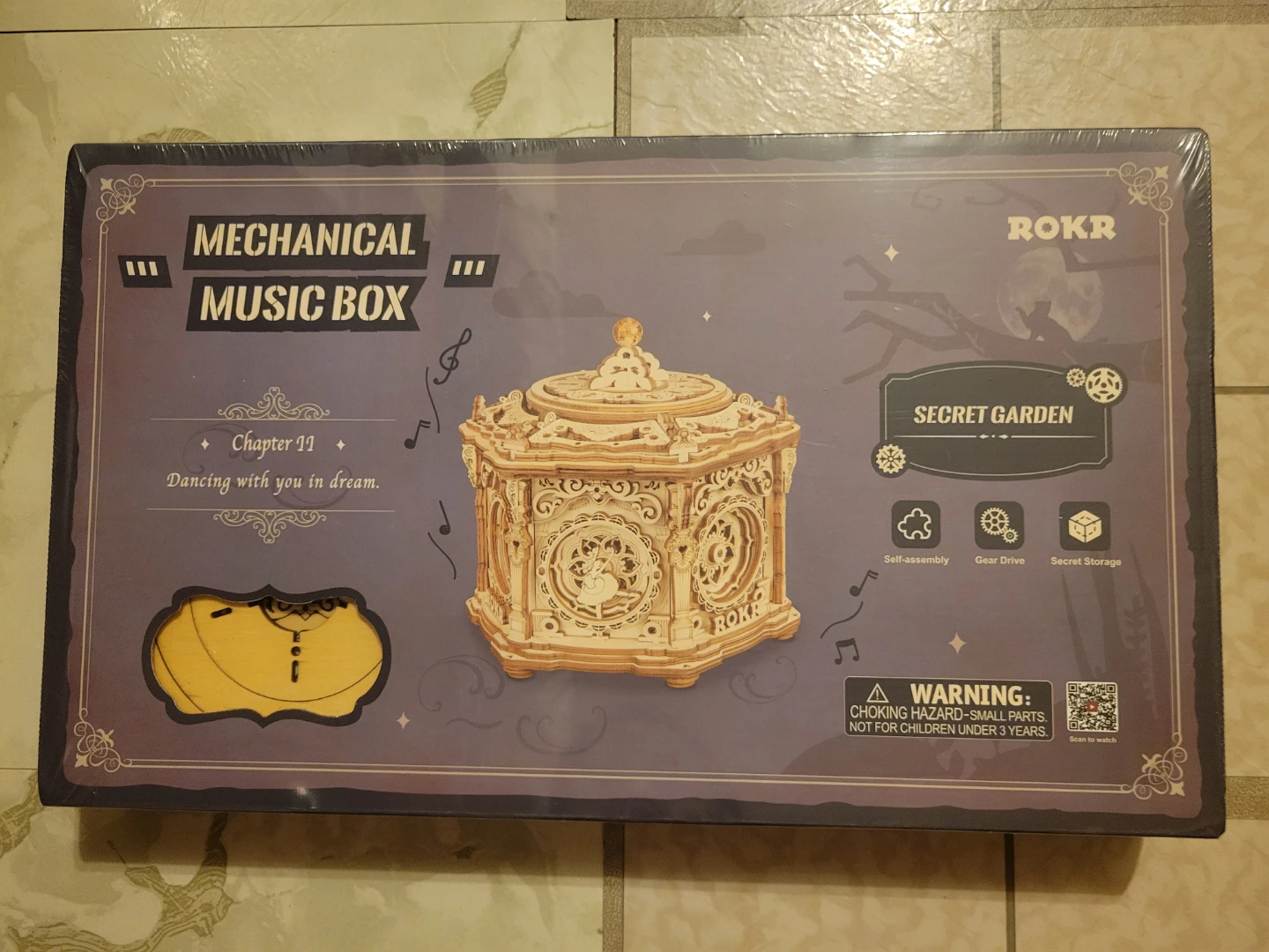 Rokr secret garden mechanical music box