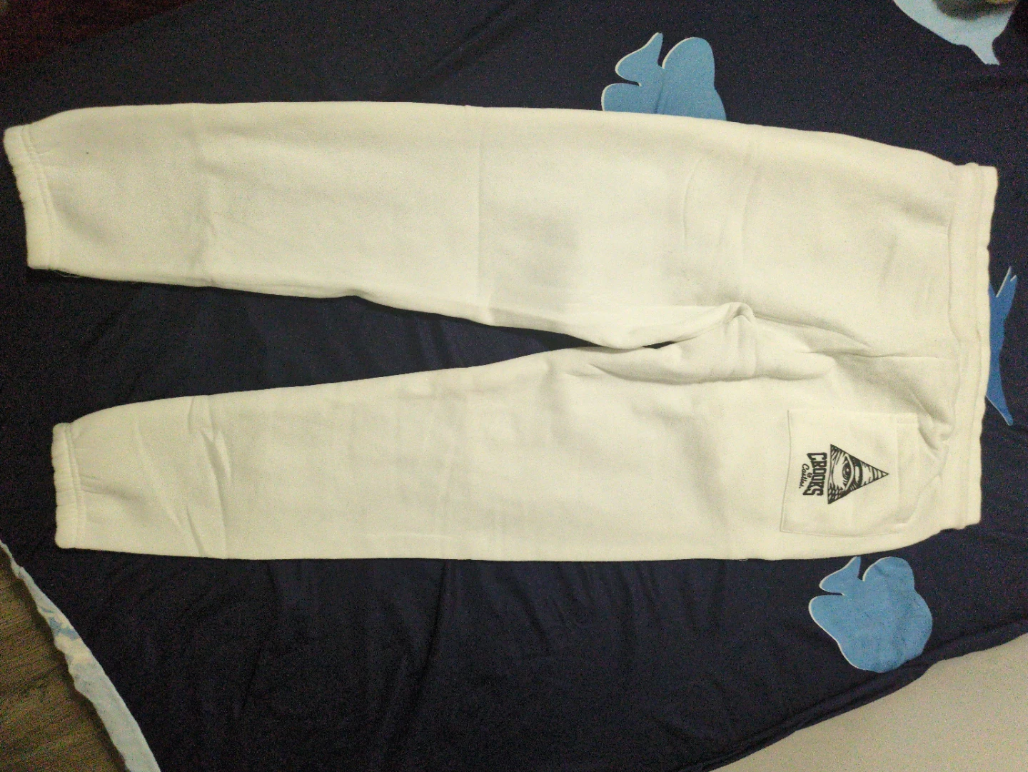 Crooks & Castles White Sweatpants - photo 2