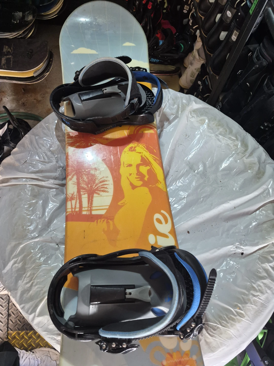Burton Snowboard with Bindings
