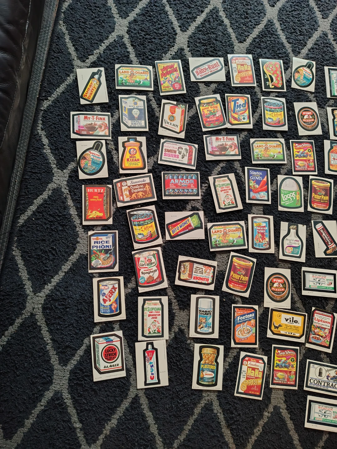 1979 Topps Wacky Packages Sticker Collection::?104 lot. Cards - photo 2