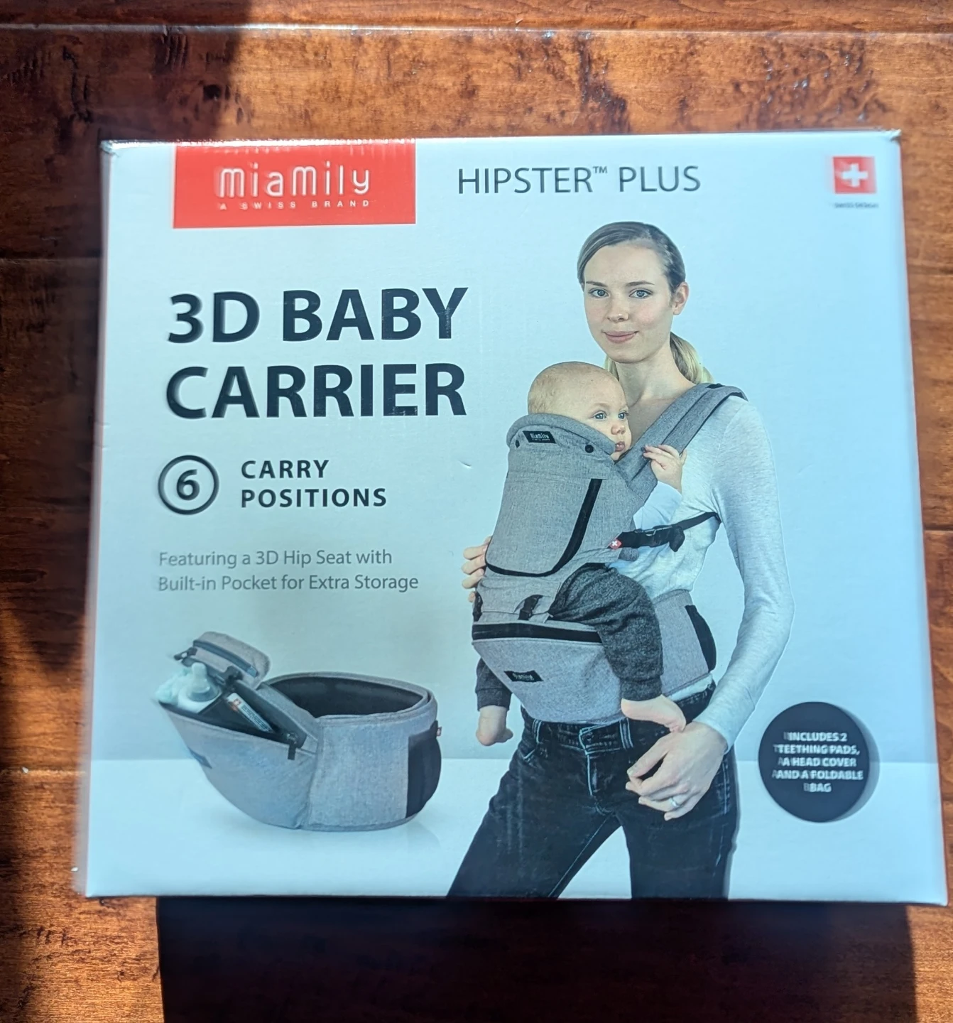 Miamily Hipster Plus 3D Baby Carrier
