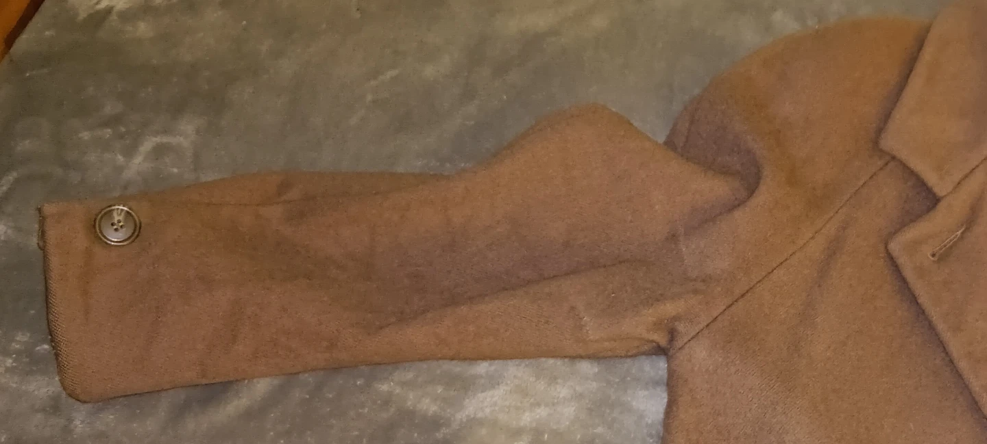 🔥 RARE FIND! Vintage Jones New York Brown LONG Wool Coat - photo 5
