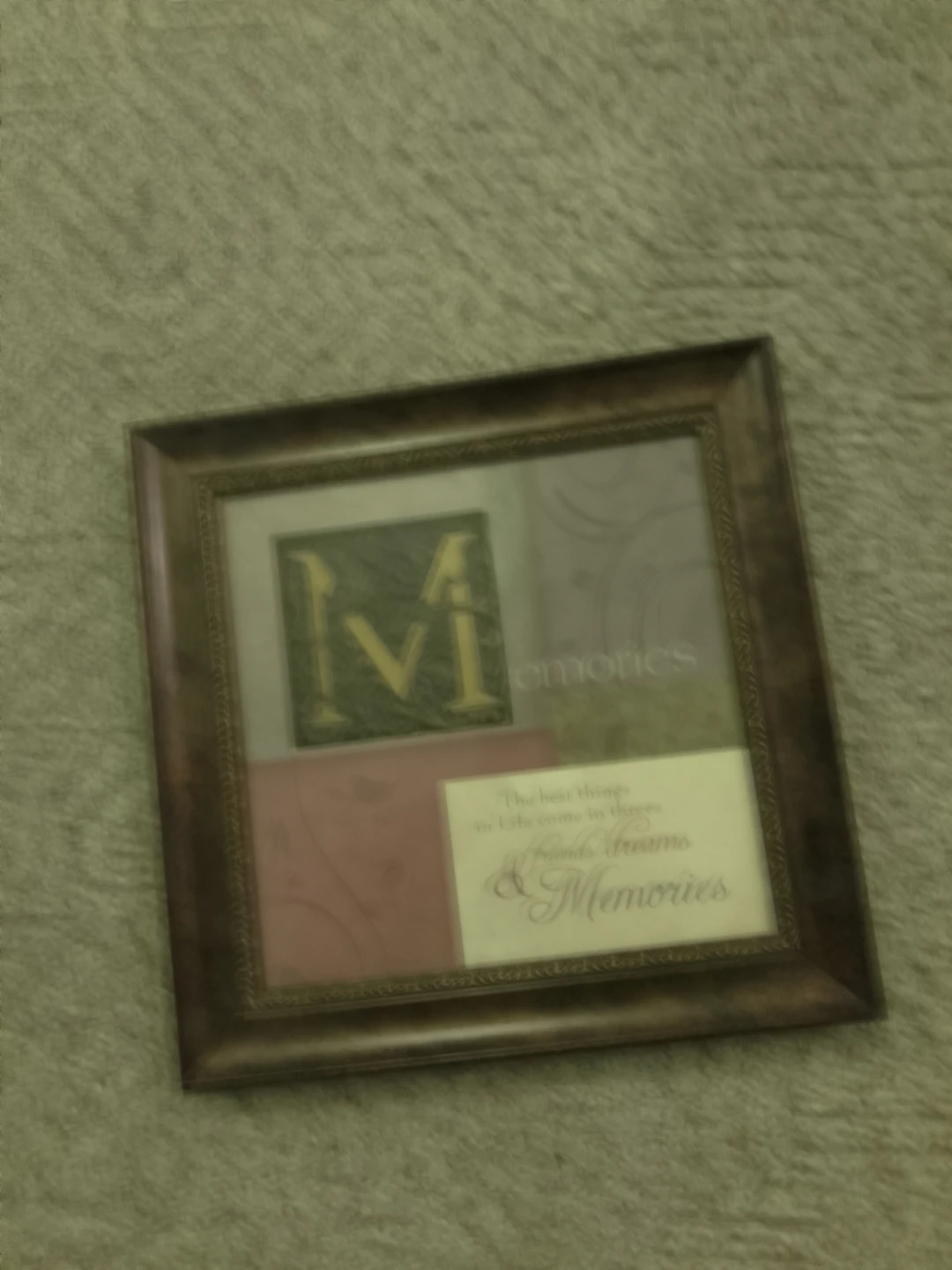 Memories Decorative Wall Art