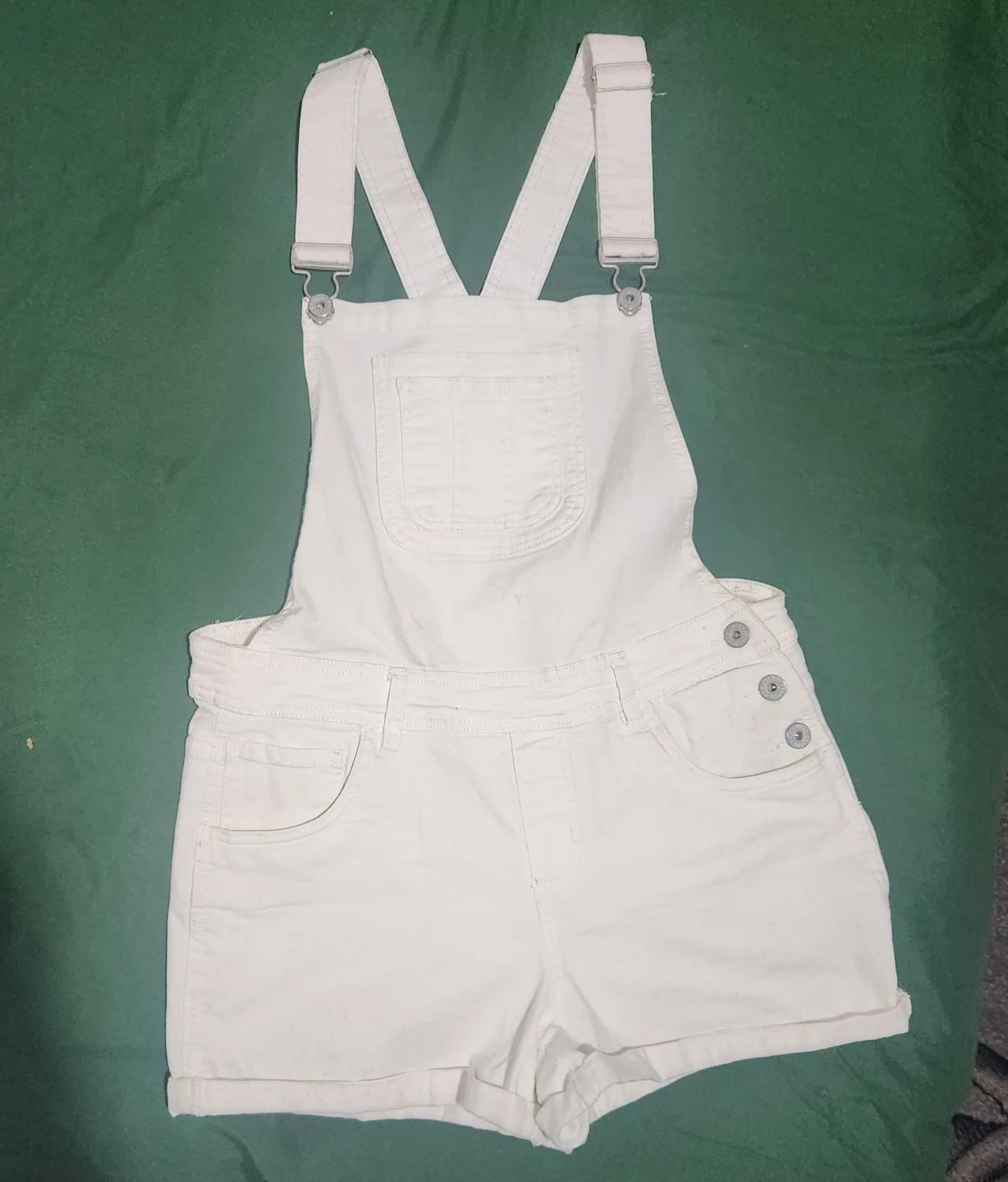 White Denim Jumper Women XL (Size 12)