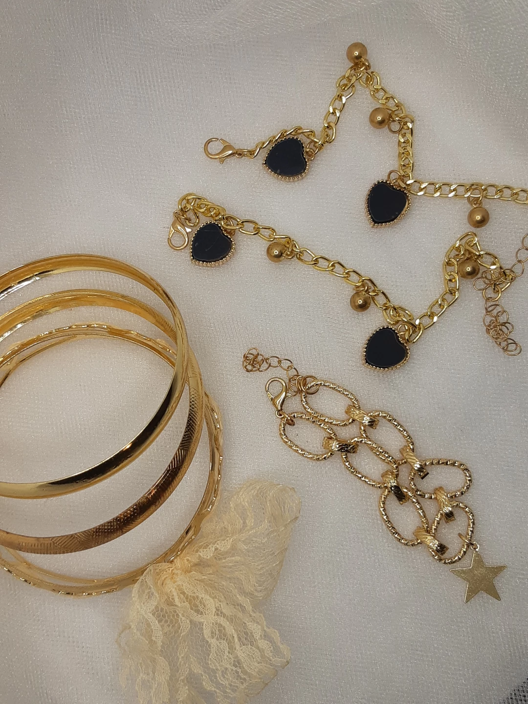 Gold Tone Bracelet Bundle - photo 5