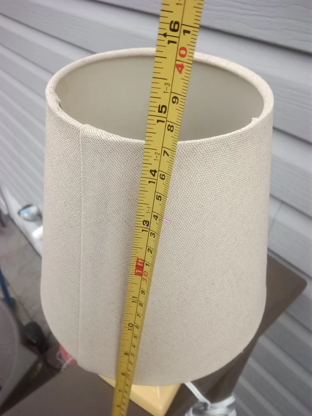 🏈Yellow ceramic table lamp - photo 3
