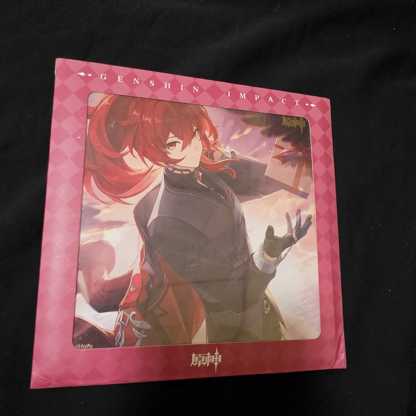 Genshin Impact Diluc Art Card