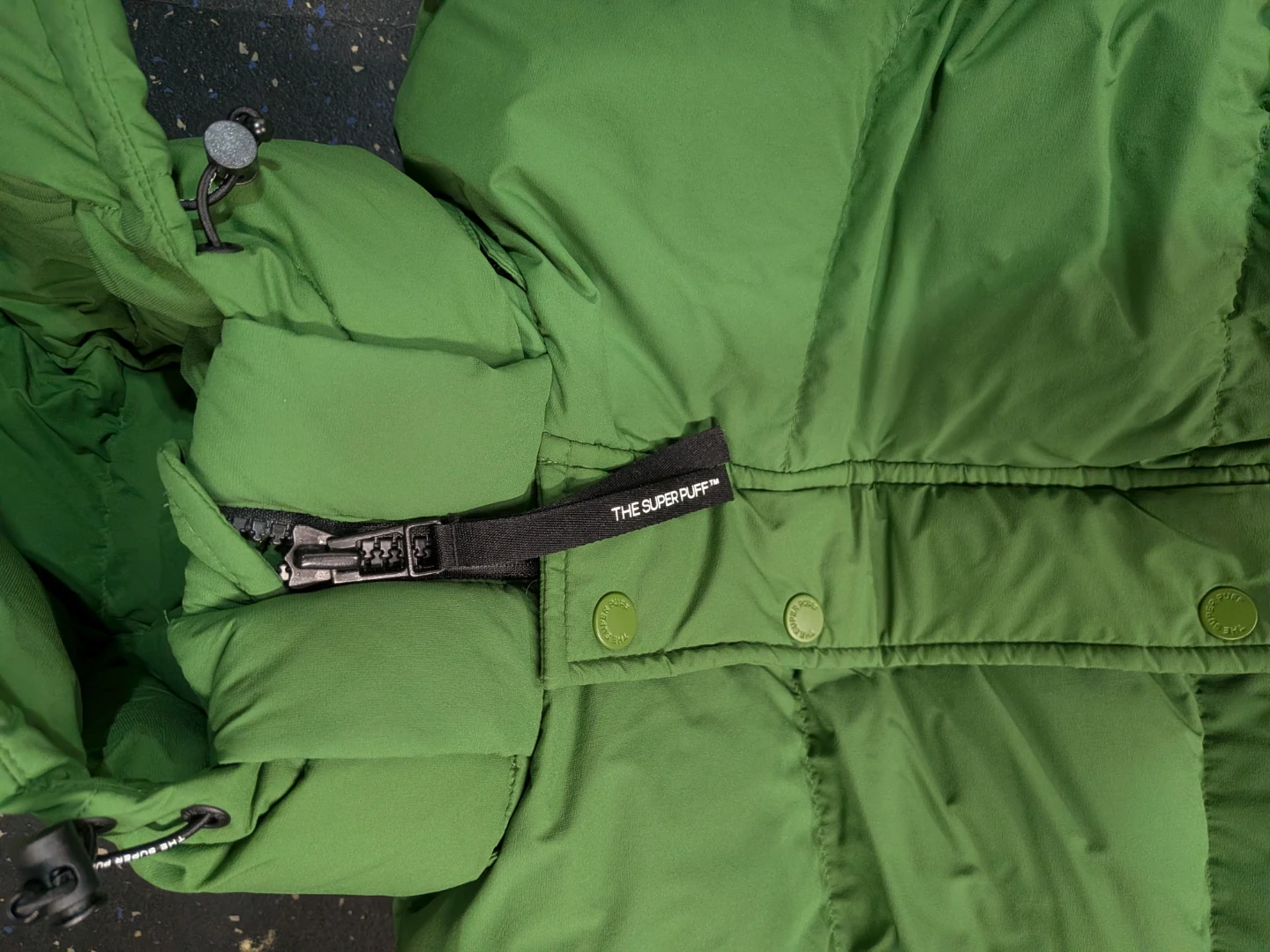 Aritzia The Super Puff Jacket - Green - photo 2