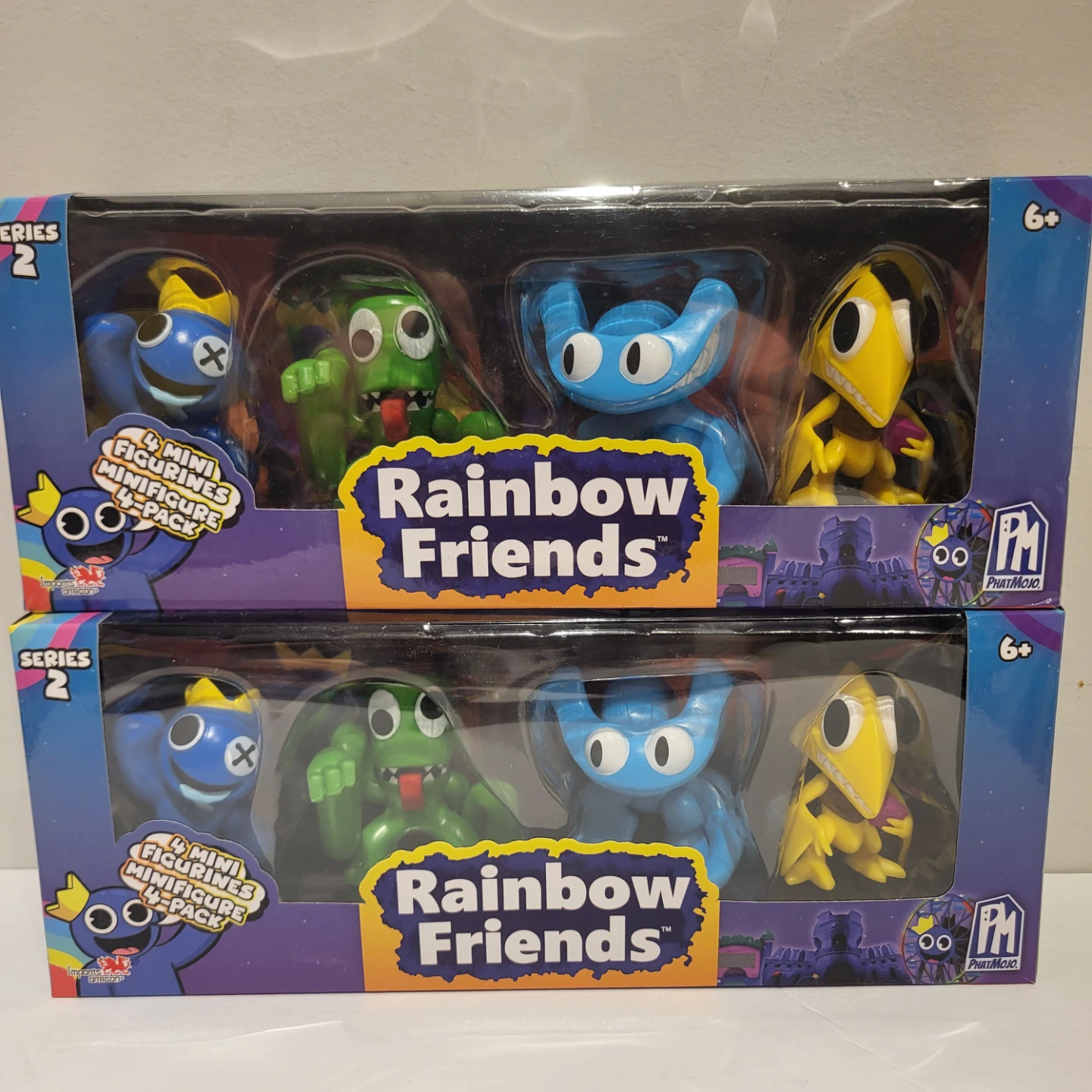 Rainbow Friends Series 2 Mini Figure 4-Pack