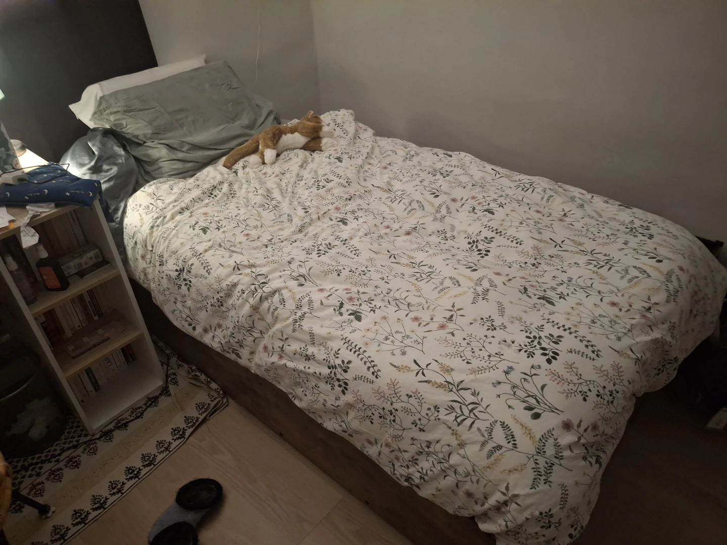 Twin mattress and bedding for sale