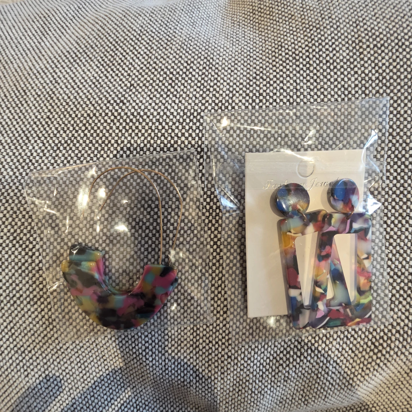 Fashion Acrylic Jewelry Earrings Set