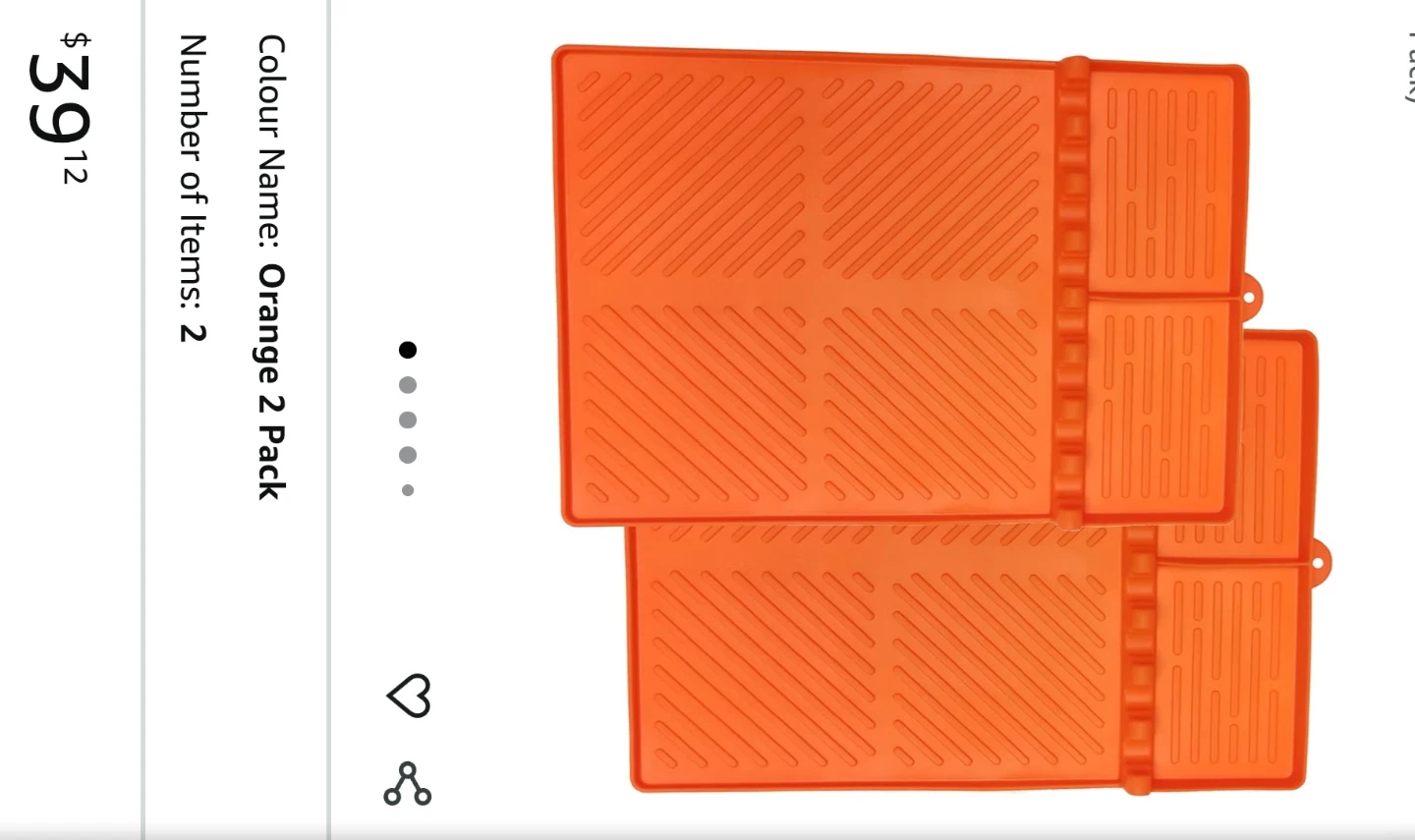 2 Pack Ytuomzi Silicone MatsFor your barbecue needs, anti-slip