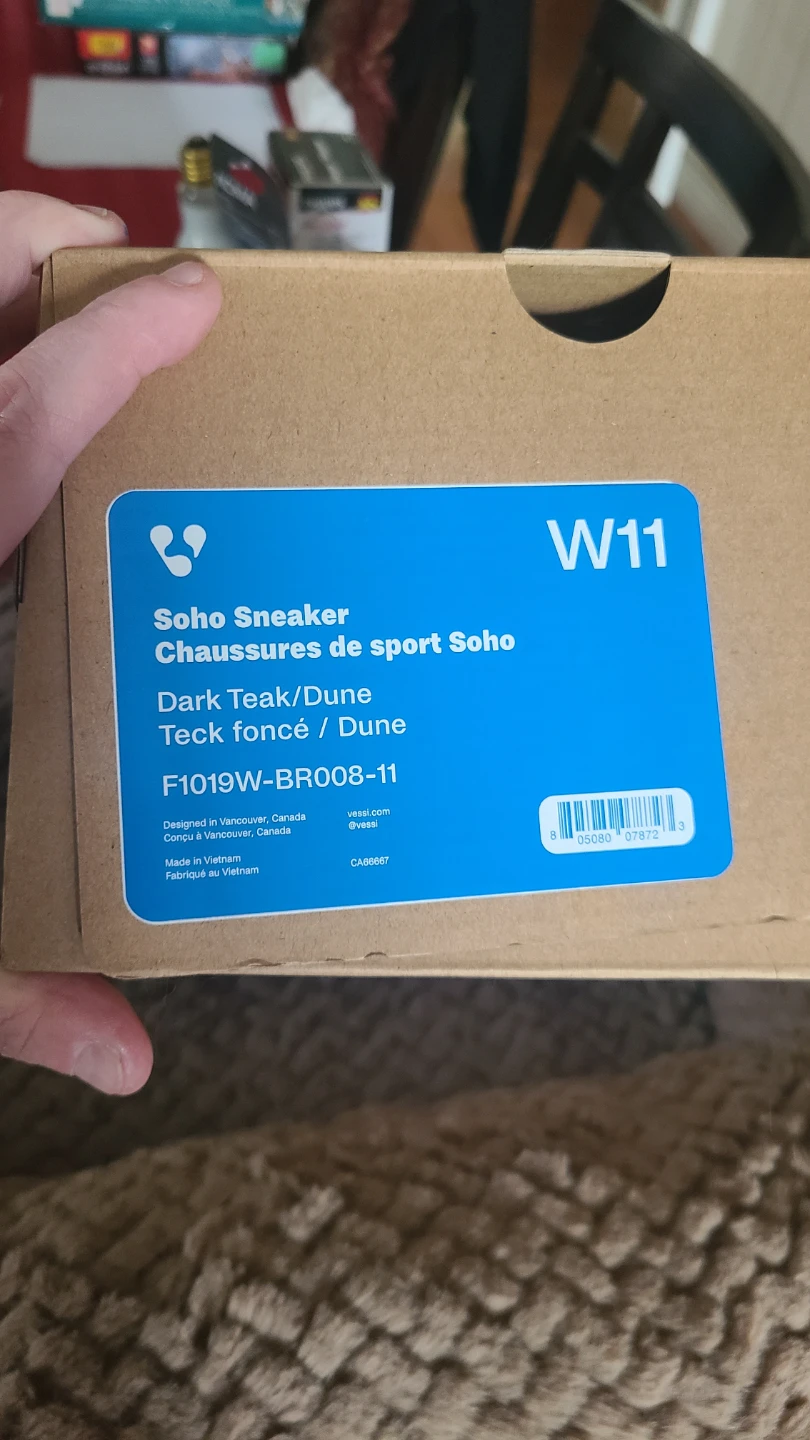 BNIB Vessi Soho Sneaker - Dark Teak/Dune - Women's 11 - photo 2