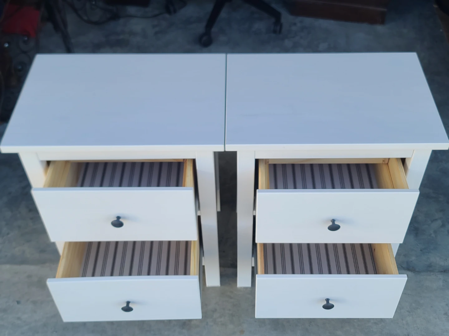 IKEA Hemnes 2-Drawer Nightstands - Pair - photo 4