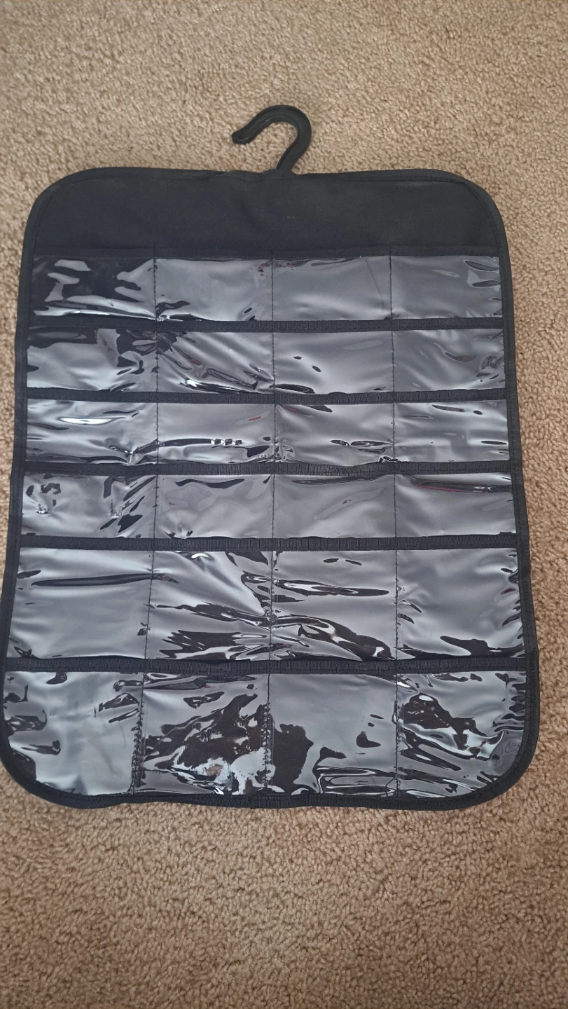 Hanging Jewelry Organizer Black
