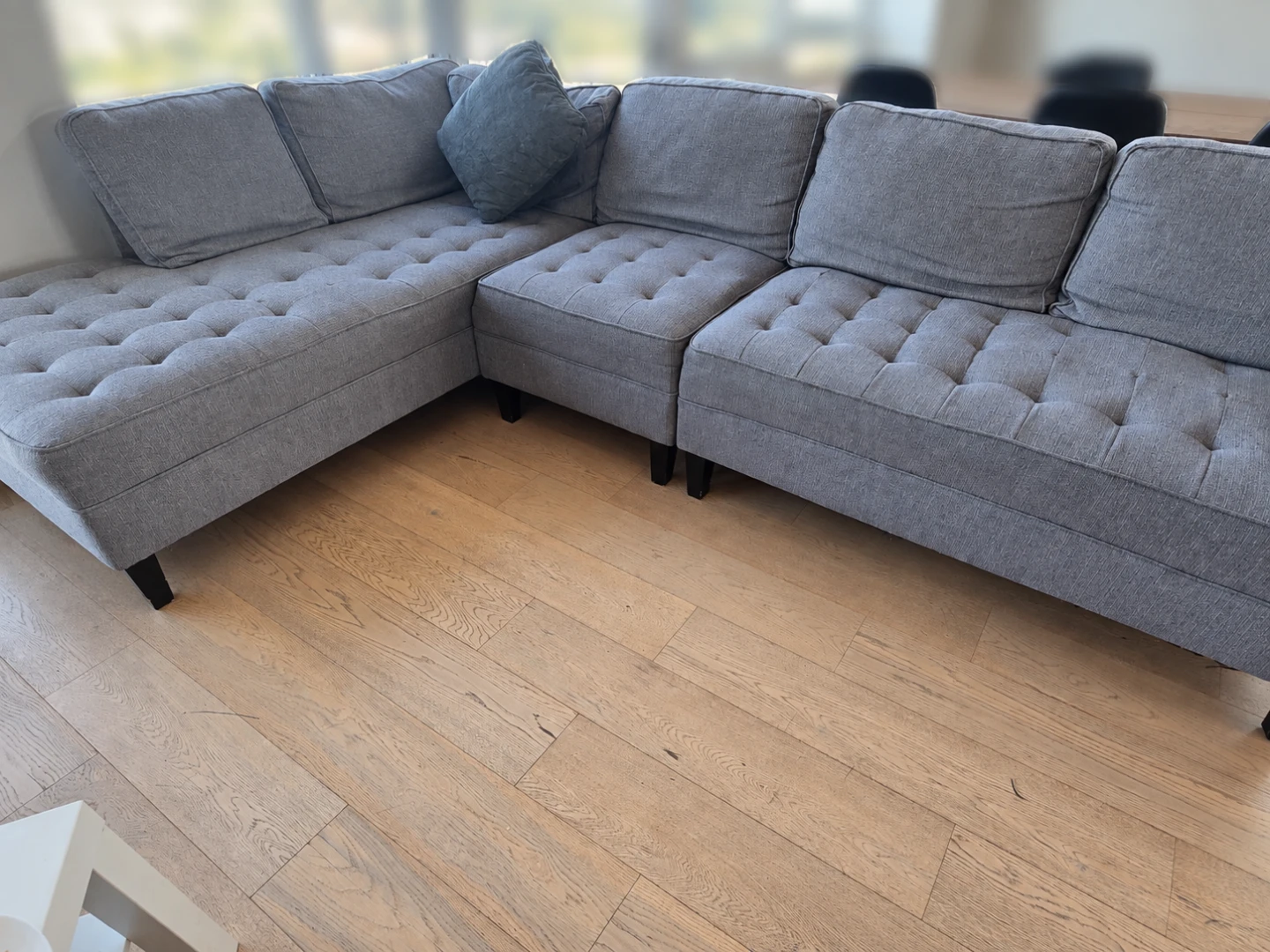 L shape sofa adjustable