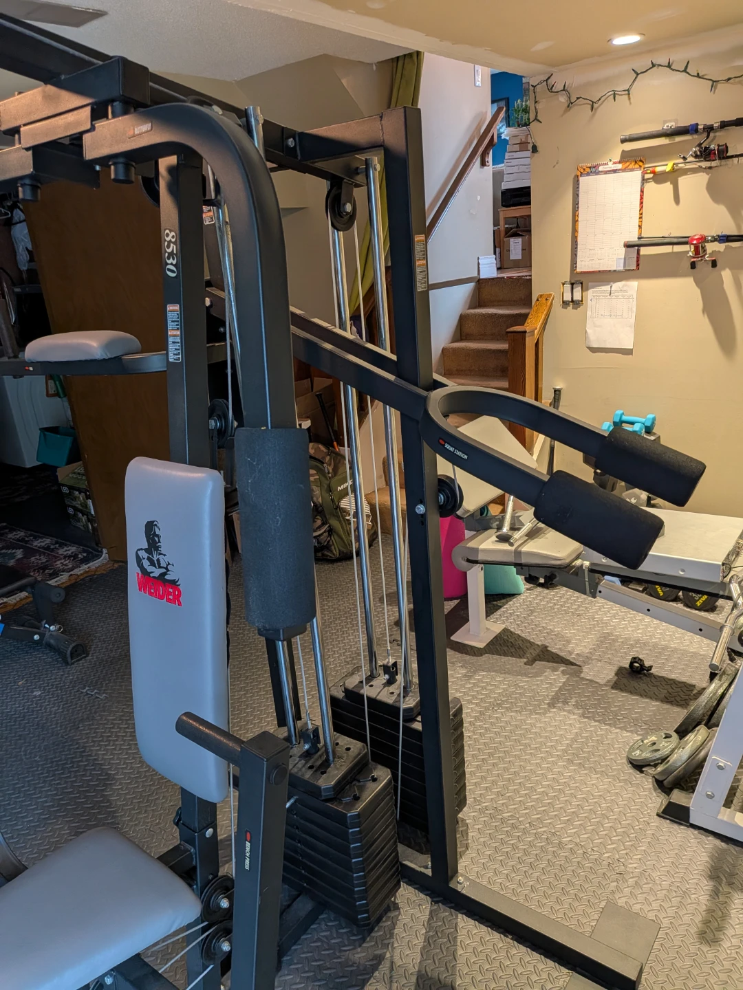 Weider 8530 Multi-Station Home Gym - Excellent Condition - photo 2