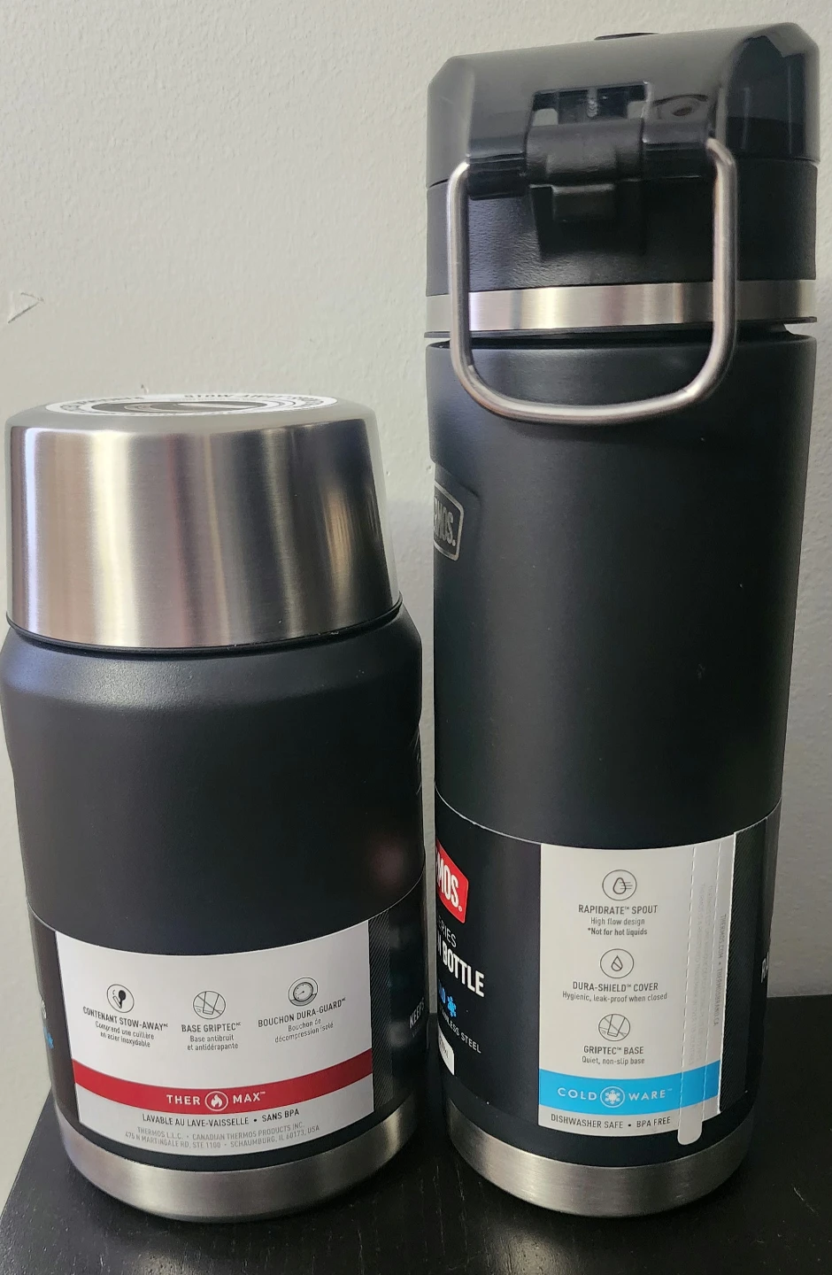 Thermos Icon Series Food Jar and Hydration Bottle Set - photo 2