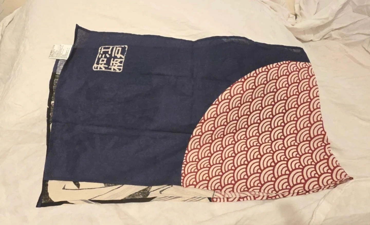 🏈 Japanese Towel Woodblock Print New - photo 3