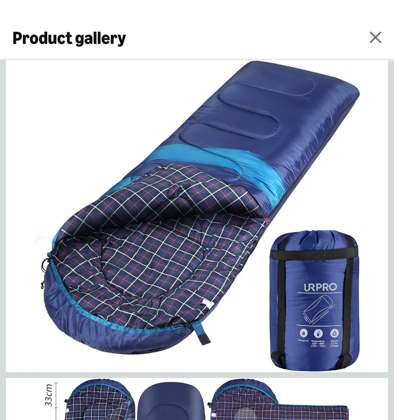 Waterproof Sleeping Bag