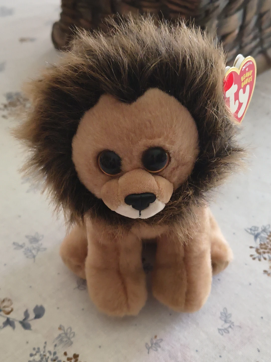 Ty Beanie Baby Cecil the Lion Plush