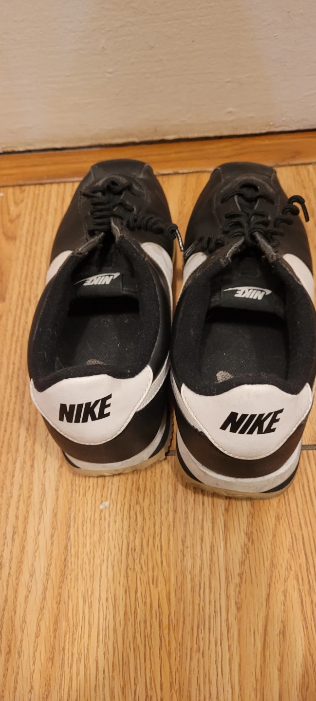 Nike Cortez Sneakers Black and White