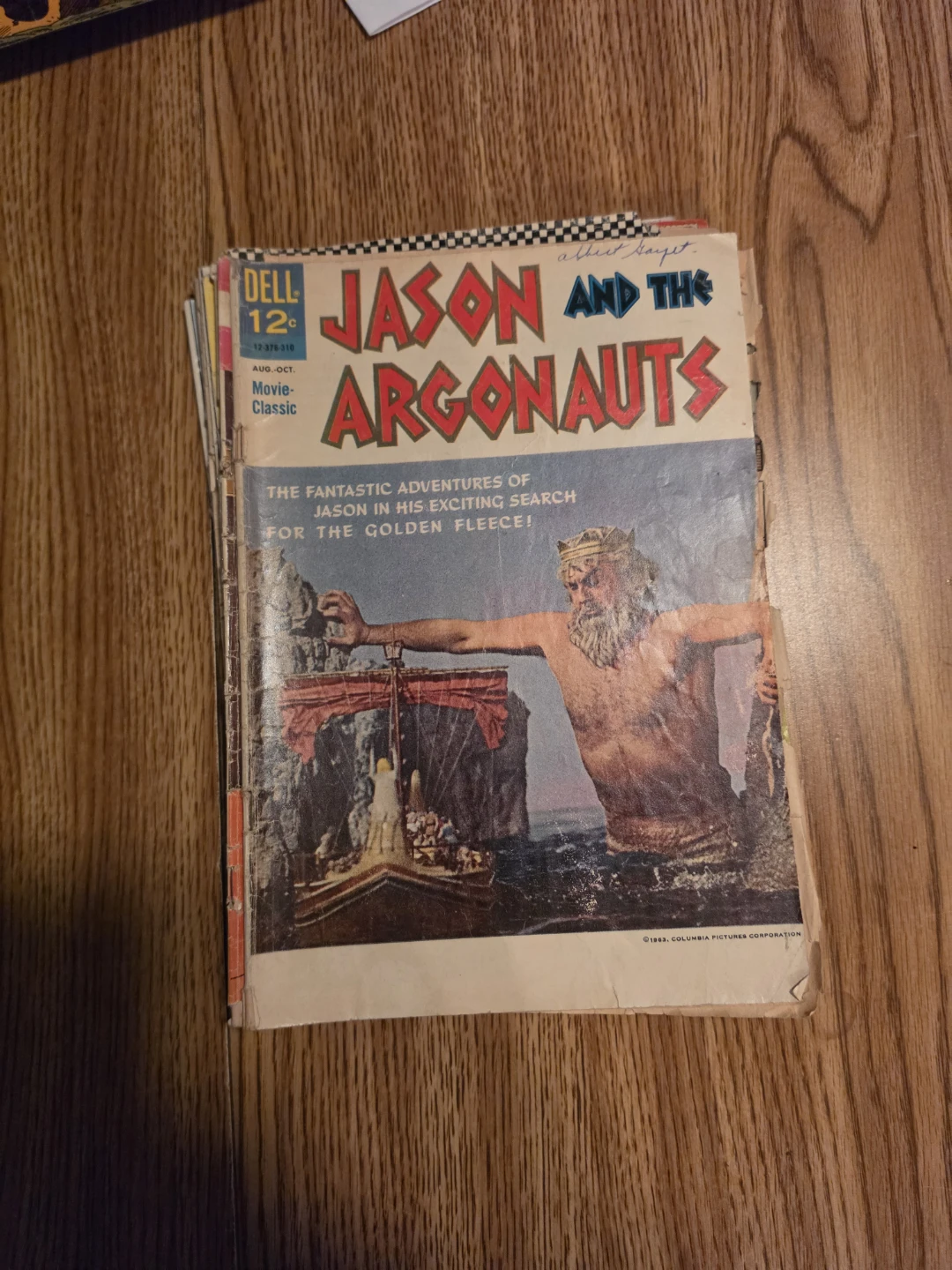 Vintage 1963 Jason and the Argonauts Comic Book