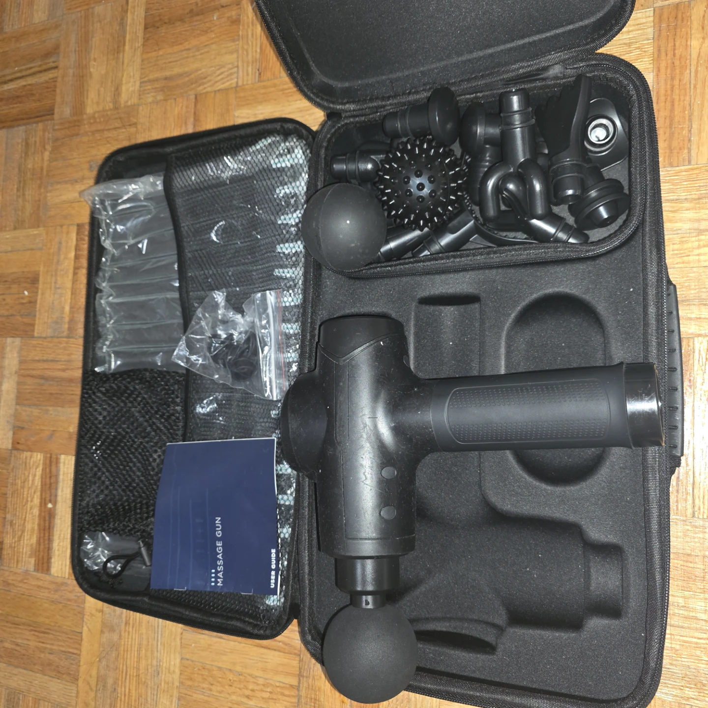 Percussion Massage Gun with Accessories