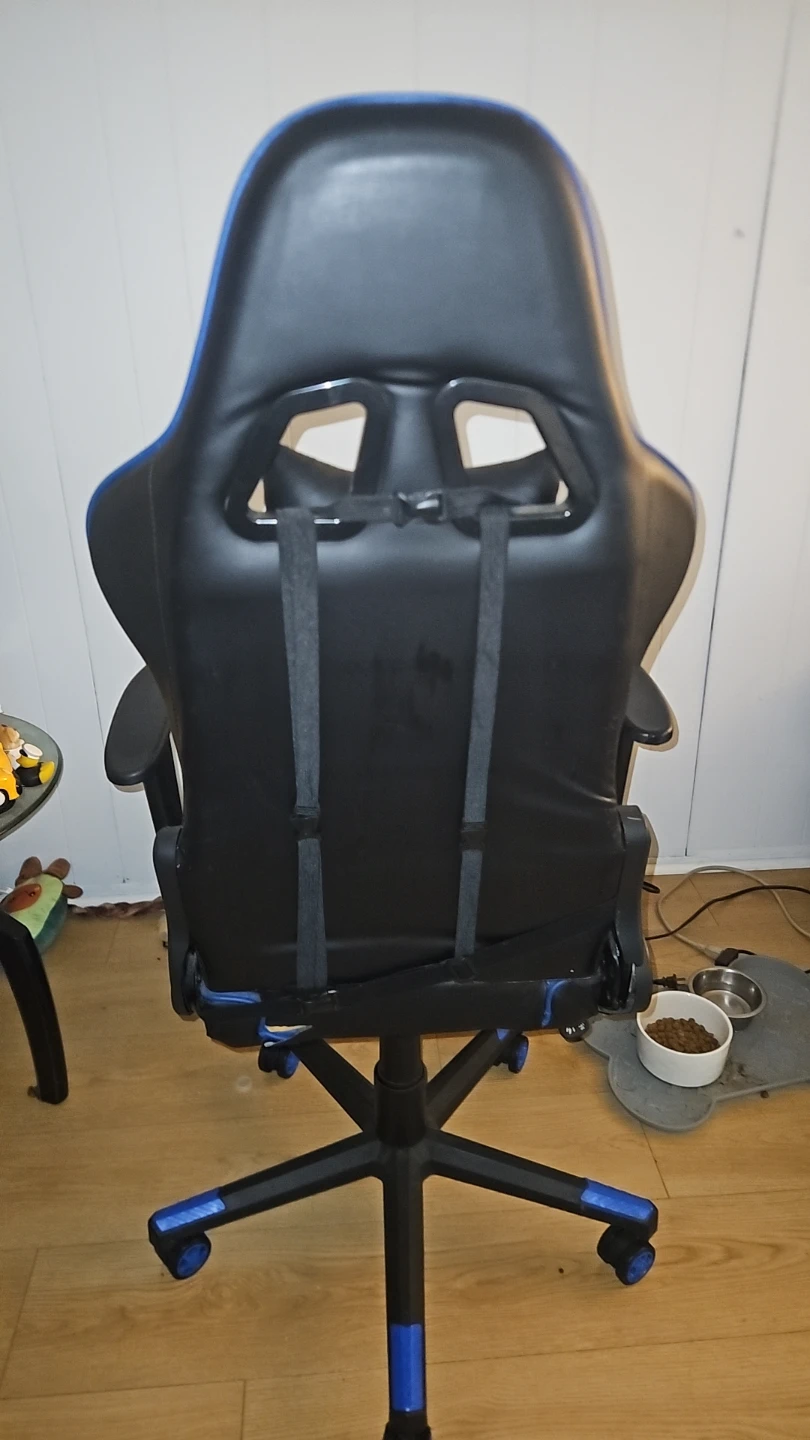 S-Racer Gaming Chair - Blue/Black - photo 3