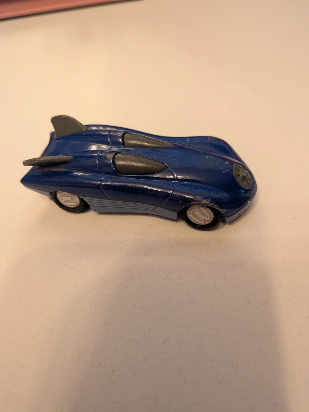 McDonalds Vintage Blue Toy Car