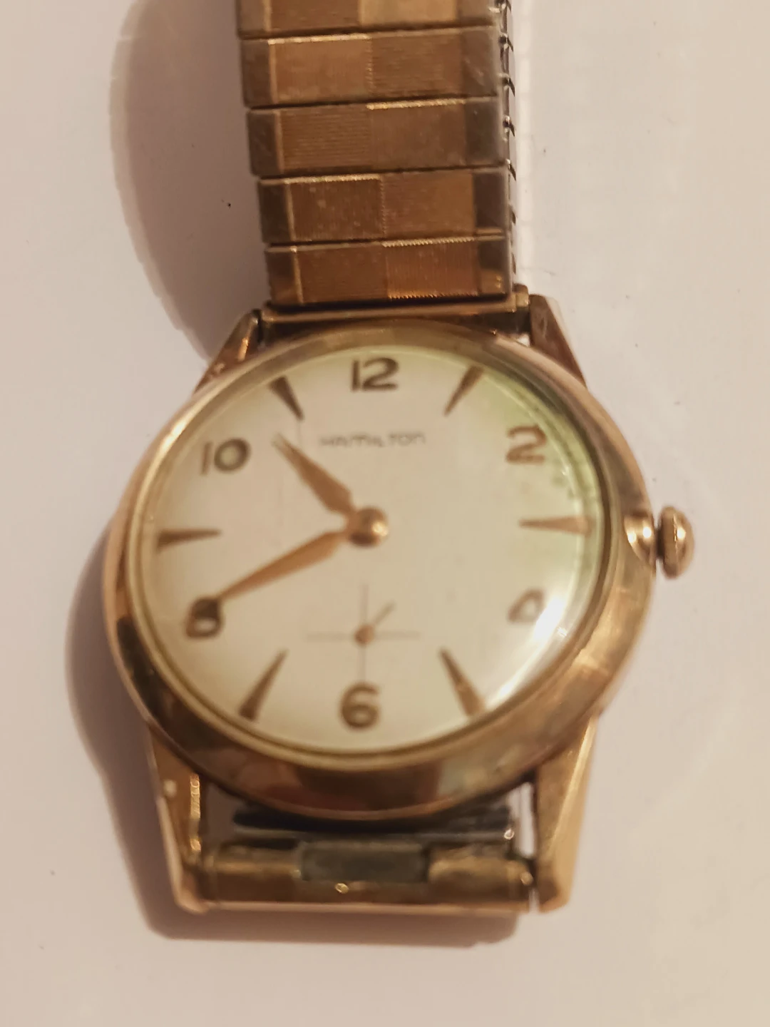 10K Gold Filled Hamilton Men's Watch.AS IS. - photo 3