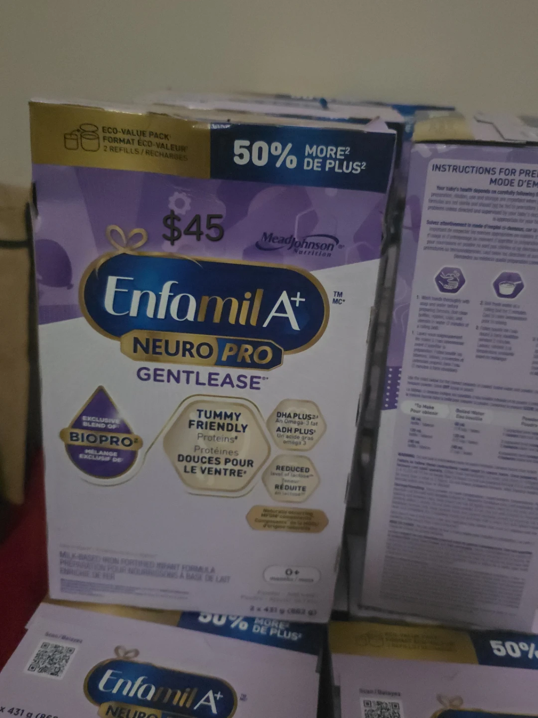 Enfamil A+ NeuroPro Gentlease Eco-Value Pack